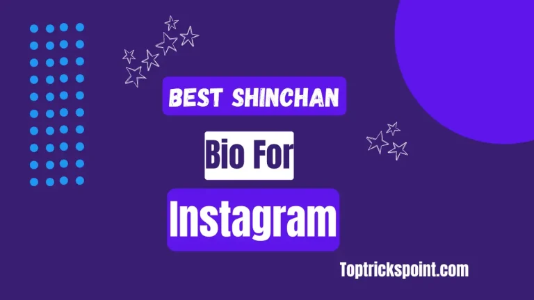 1200 Best Shinchan Bio For Instagram