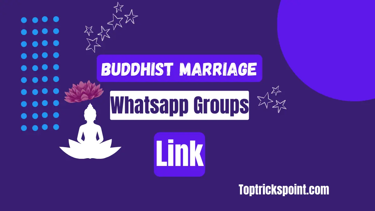 Buddhist Marriage Whatsapp Groups Link